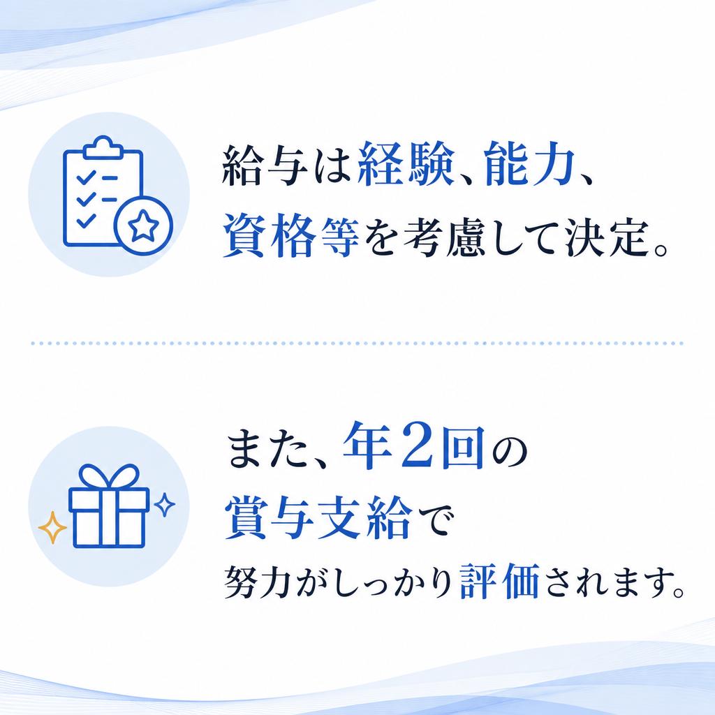 給与や待遇の透明性