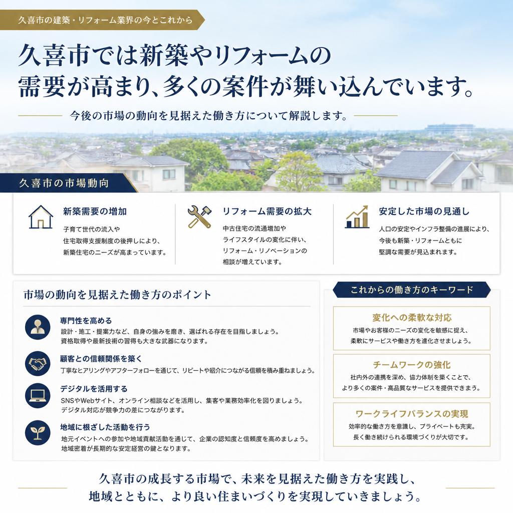 久喜市の外構市場の動向