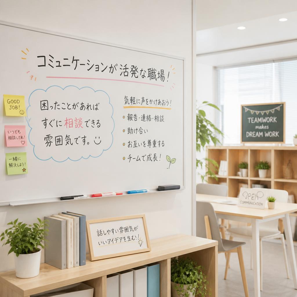 風通しの良い職場環境
