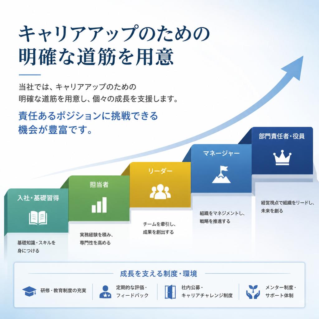 キャリアパスの明確化