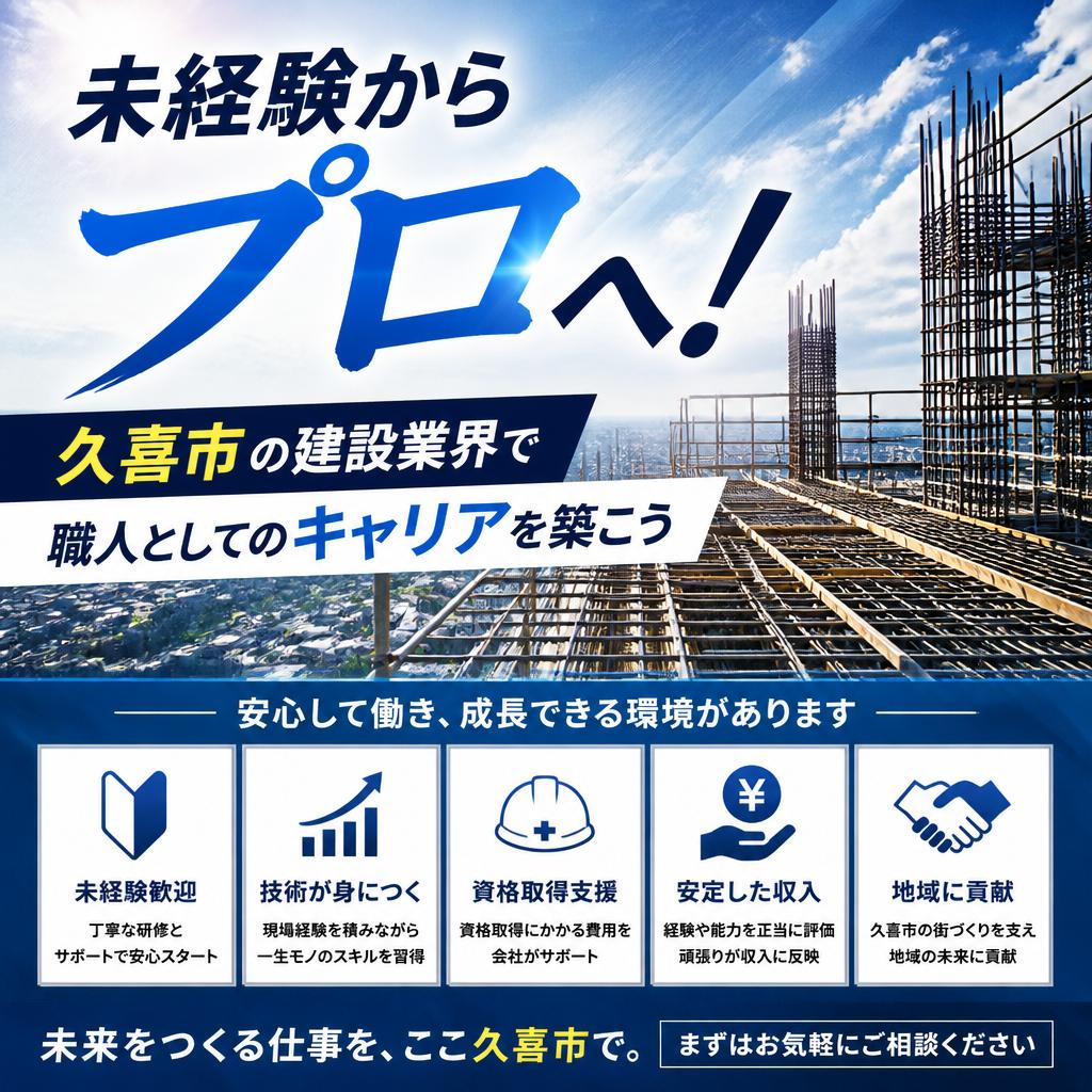 未経験からプロへ！久喜市の建設業界で職人としてのキャリアを築こう