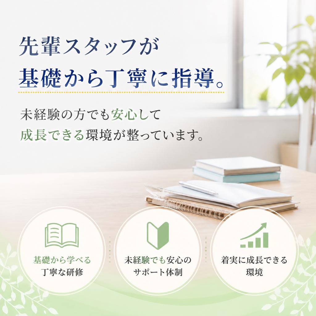 2. 充実の研修制度