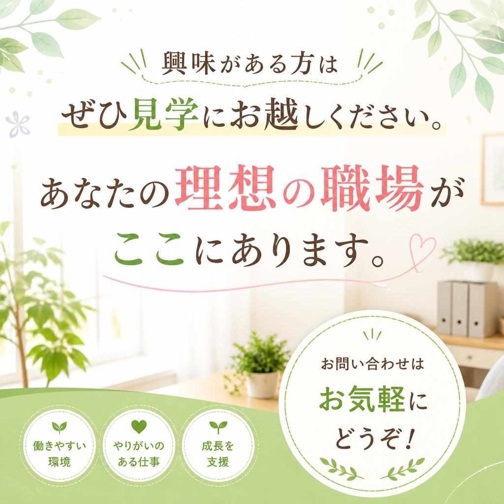 今すぐ応募しよう！