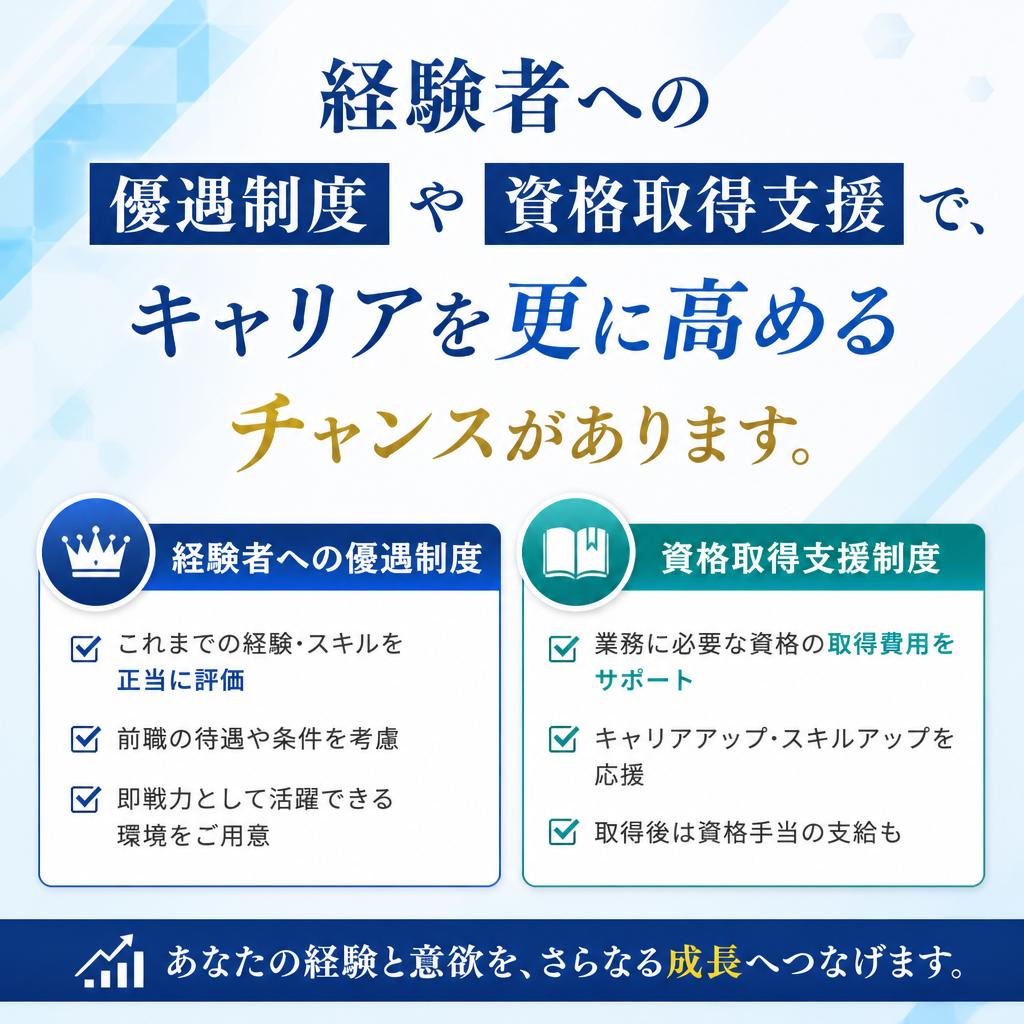 多様なトレーニングとキャリアアップの機会