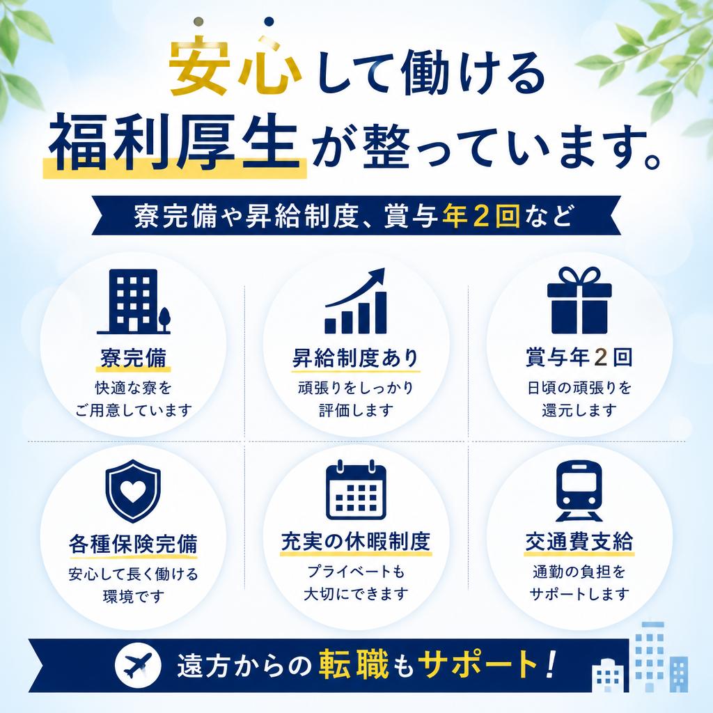 福利厚生が充実