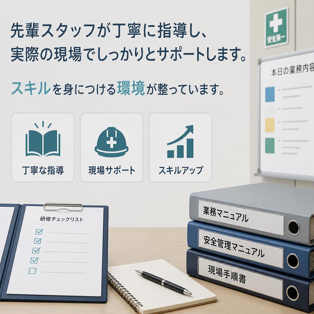安心のサポート体制