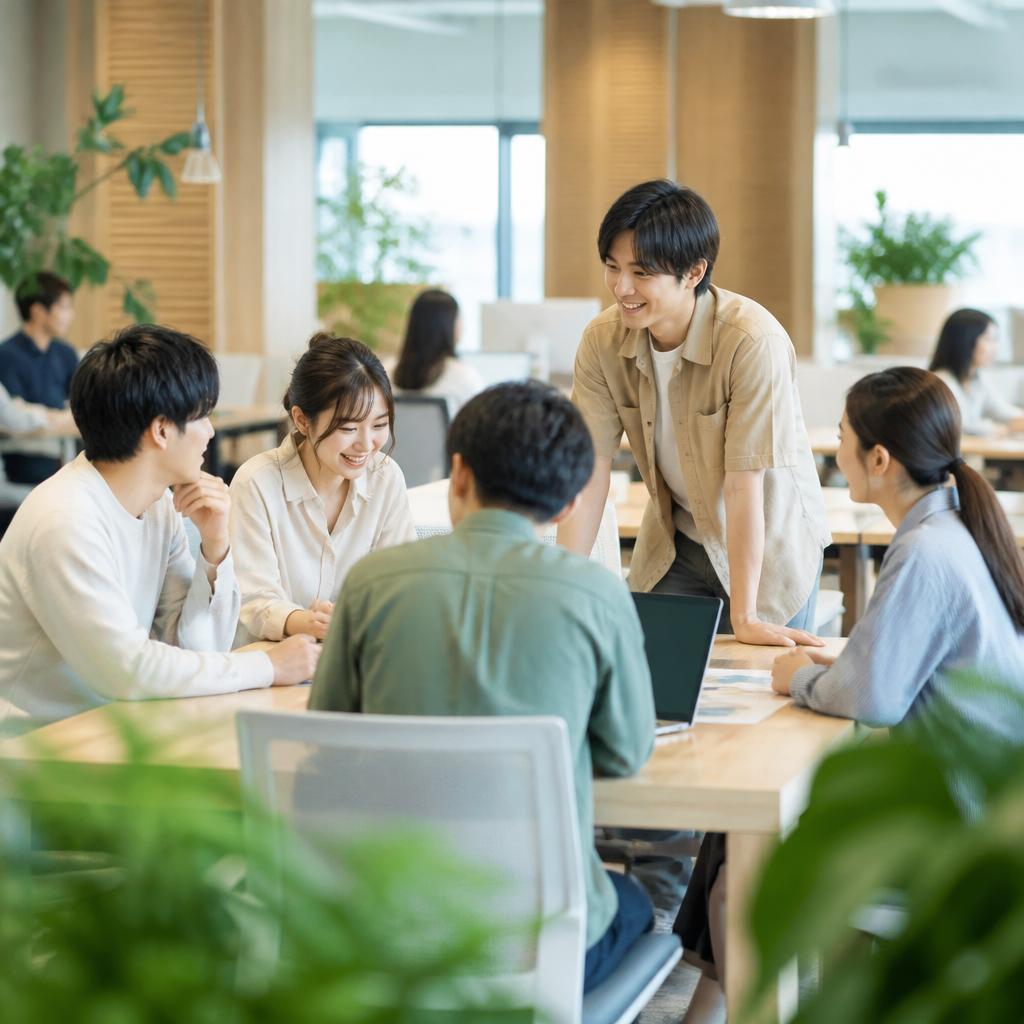 チームで協力する仕事
